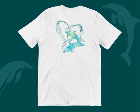 I Love Dolphins T Shirts Dolphin Shirt Dolphin Lover Etsy