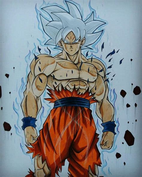 Goku Ultra Instinto Perfecto Dibujo De Goku Como Dibujar Manga Dibujos