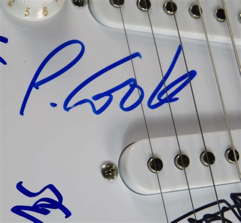 Charitybuzz Sex Pistols Signed Pickguard On Electric Guitar