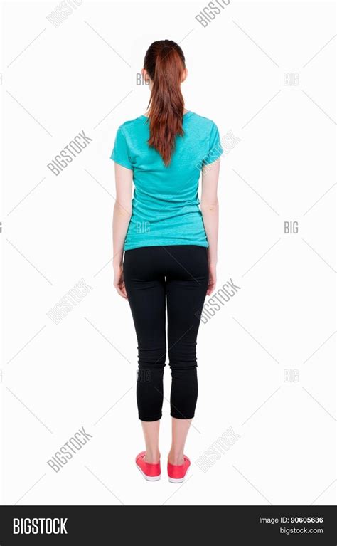 Back View Standing Image And Photo Free Trial Bigstock