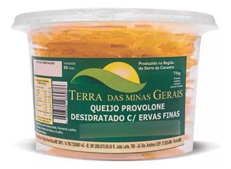 Queijo Provolone Desidratado C Ervas F G Caixa Und