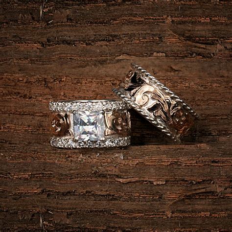 Western Wedding Bands Western Engagement Rings Country Wedding Rings