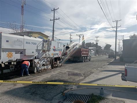 Rehabilita SIDURT avenida Hidalgo en Tecate a beneficio de más de 100