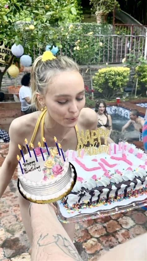Lily Rose Depp Birthday Bikini Of The Day DrunkenStepFather