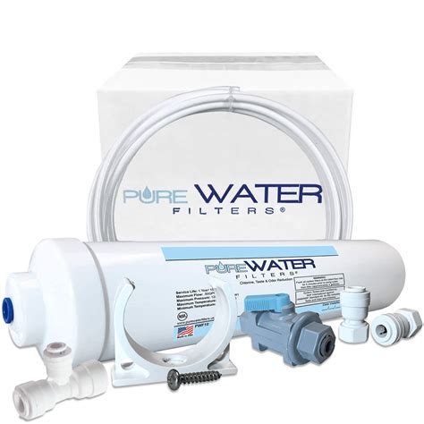 Inline Water Filter Kit for Ice Makers - PureWater Filters