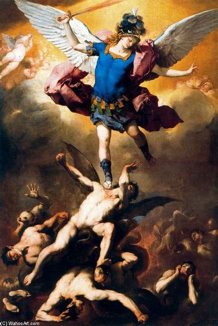 Reproduções De Arte A Queda dos Anjos Rebeldes por Luca Giordano 1634