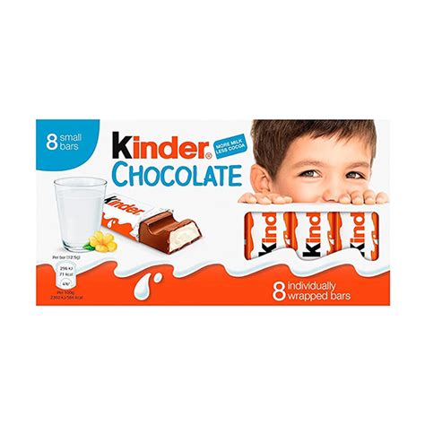 Kinder Chocolate Bars 8 Count Exotic Sweets