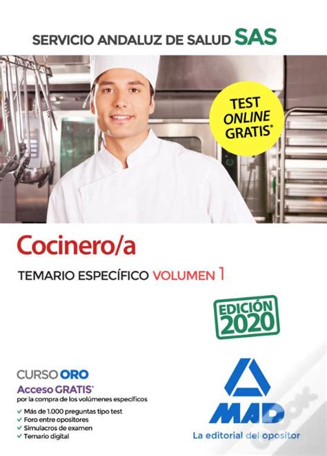 Cocinero A Del Servicio Andaluz De Salud Temario Espec Fico Volumen