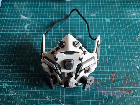 D Druck Cyber Oni Mask Cyber Punk Mask Cyber Ninja Mask