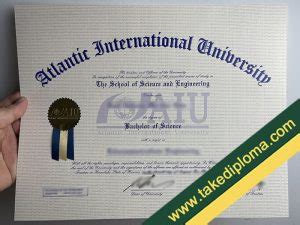 Where To Make Atlantic International University Fake Diploma