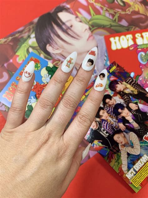 NCT Dream Hot Sauce NCT Dream Waterslide Nail Decals NCT Etsy