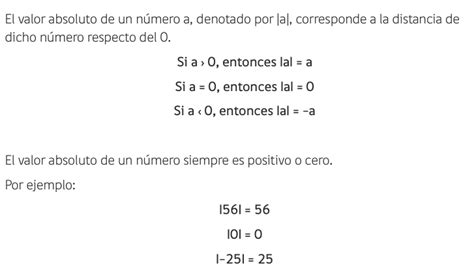 Cómo reconocer el valor absoluto de un número entero Icarito