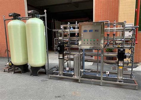 L H Two Stage Reverse Osmosis Ultrapure Water Filter Ro Plant For