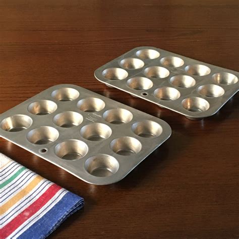 Set Of Mirro Aluminum Ct Mini Muffin Tins Farmhouse Etsy