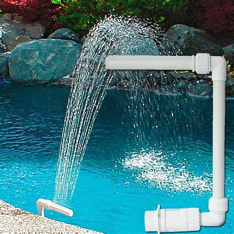 Swimming Pool Fountain Waterfall Spray Water Decor... – Grandado