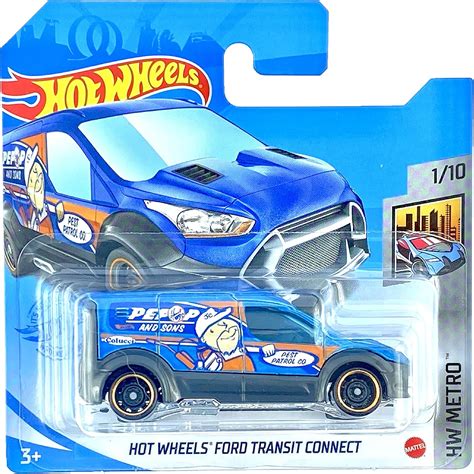 Hot Wheels Ford Transit Connect HW Metro Short Card