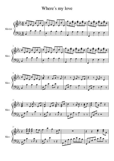 SYML Where's my love Sheet Music Downloads