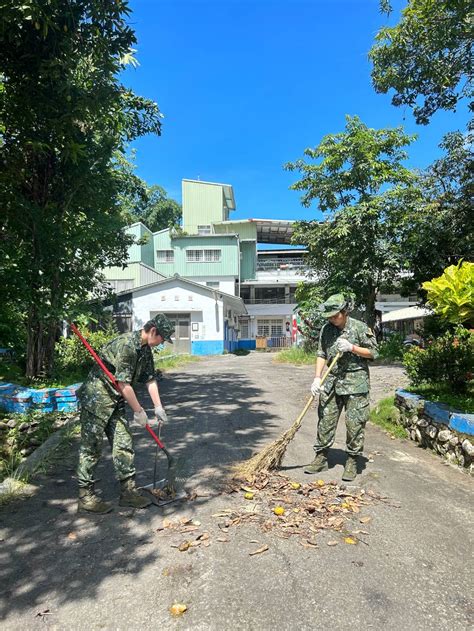 陸軍四支部至六龜育幼院實施愛民打掃活動 漢聲廣播電臺