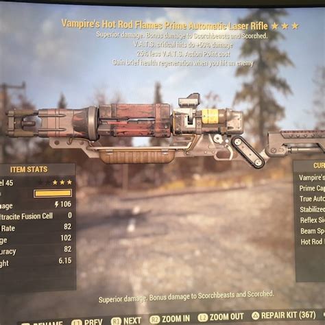 Fallout 76 Laser Rifle Etsy