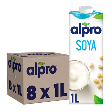 Alpro Soya Drink 8 X 1l Costco Uk Costco Uk