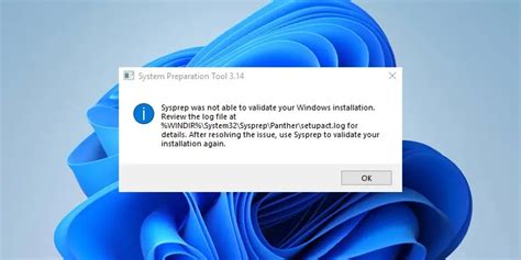 Fix Sysprep Was Not Able To Validate Your Windows Installation Tech