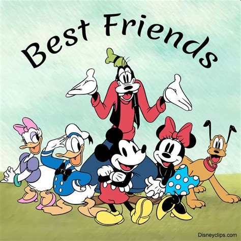 Best Friends | Mickey mouse and friends, Classic mickey mouse, Walt ...