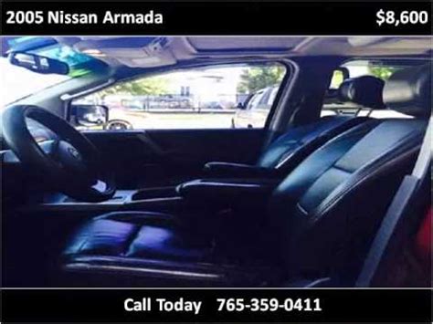 2005 Nissan Armada Used Cars Crawfordsville IN YouTube