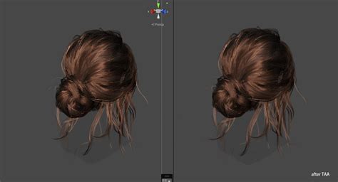 Artstation Real Time Hair Shader Using Kajiya Lighting Model