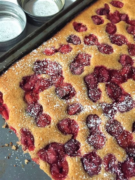 Hungarian Sour Cherry Cake — Kitchen Bliss