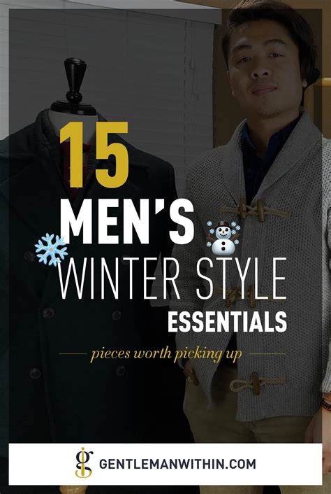 Winter Style for Men 2023 (Essential Pieces Worth Picking Up) | Hipster mens fashion, Mens ...