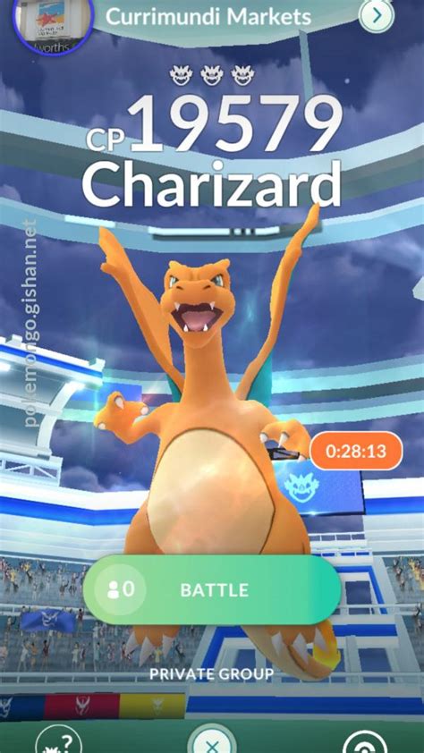 Charizard Raid Boss - Pokemon Go