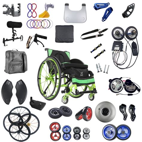 Basic Manual Wheelchair Parts