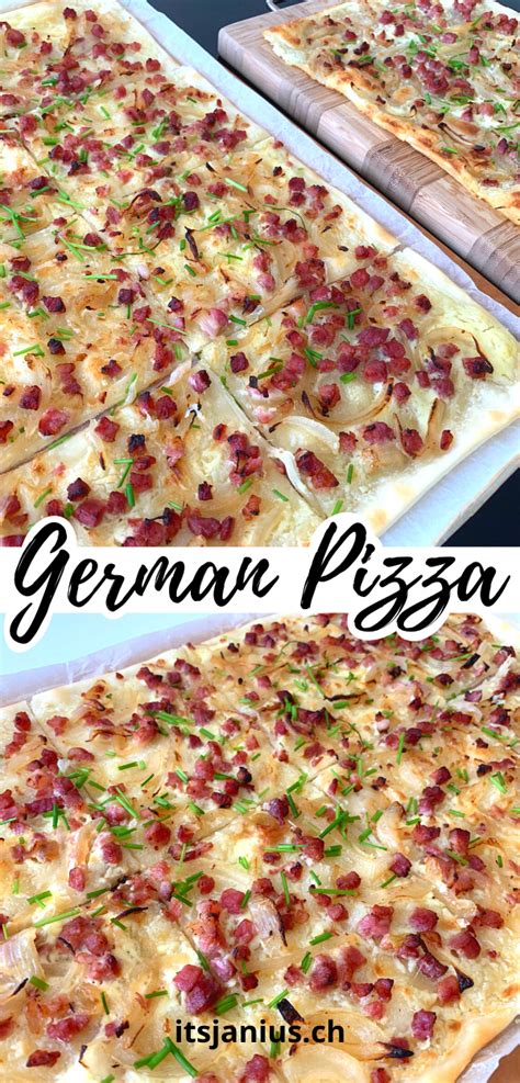 Make This Delicious And Easy German Pizza Recipe This Flammkuchen Dish Is So Tasty And The