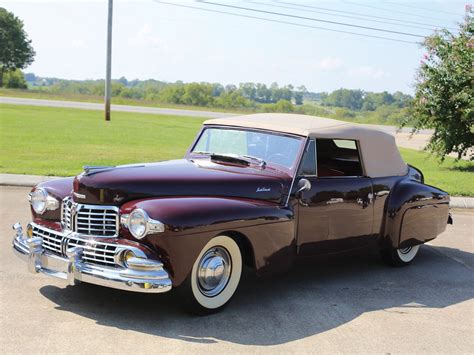 1946 Lincoln Continental Custom Auburn Fall 2018 RM Sotheby S