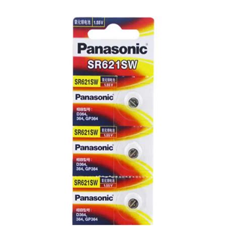 Pc Sr Sw Silver Oxide Button Cell Batteries For Panasonic Ag