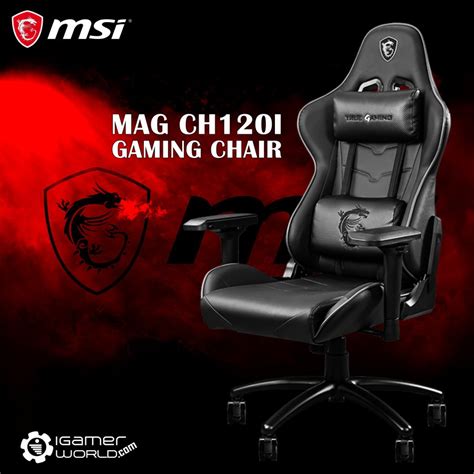 Jual Msi Mag Ch I The Conqueror S Throne Gaming Chair Shopee Indonesia