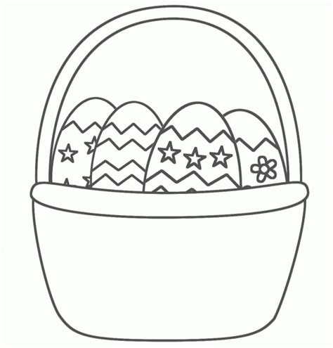 Huevos De Pascuas Y Conejos Para Colorear