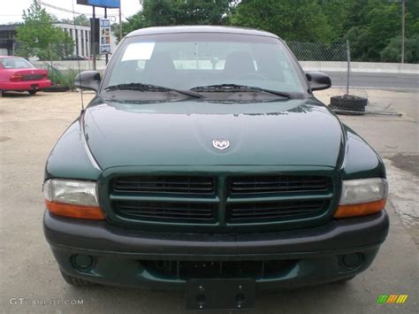 2000 Forest Green Pearl Dodge Dakota Sport Extended Cab 12956473