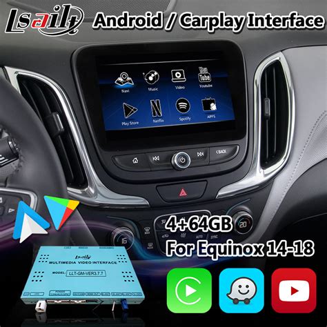 Lsailt Android Carplay Multimedia Interface For Chevrolet Equinox