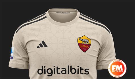 AS Roma 2023 24 Away Kit