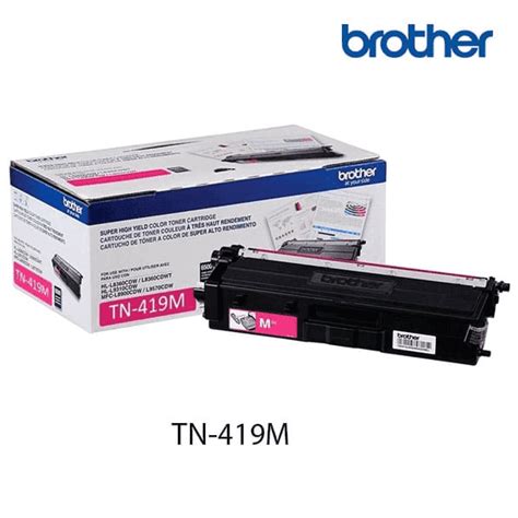 Toner Brother TN 419M Magenta 9000 Paginas Original Peru