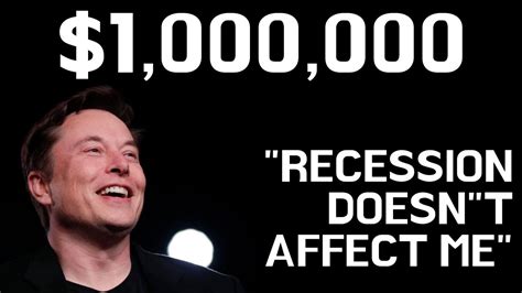 My Million Dollar Recession Plan Recession Proof Stocks Tsla Ilmn