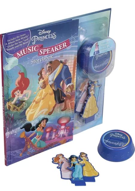 DISNEY PRINCESS MUSIC Player Storybook Sound Princess Figure