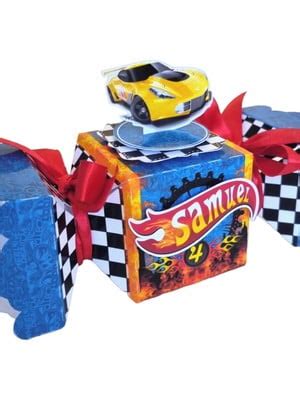 Caixa Bala 3d Do Hot Wheels Compre Produtos Personalizados No Elo7