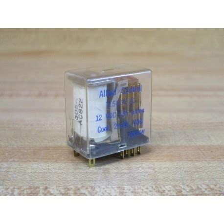 Allied Control T154 CC CC Relay T154CCCC 12 VDC Used Mara Industrial