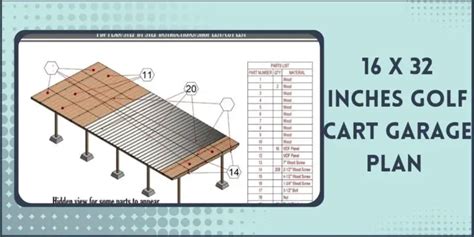 Golf Cart Garage Dimensions | Typical with Door, Plans, Cost