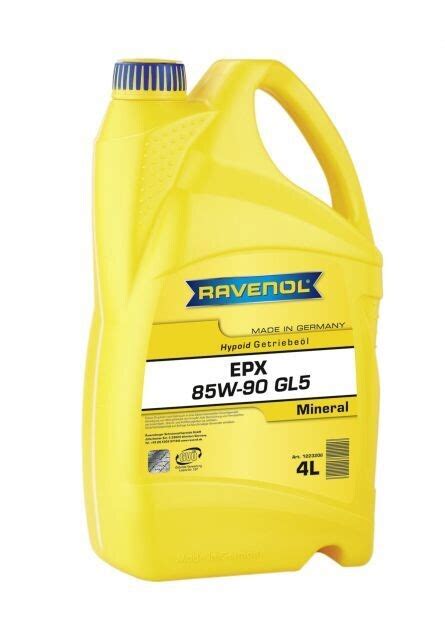 RAVENOL GETRIEBEOEL EPX SAE 85W 90 GL 5 4L