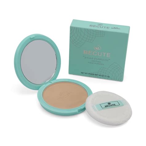 Becute Cosmetics Hello Flawless Face Powder Bc 02 Natural Beige