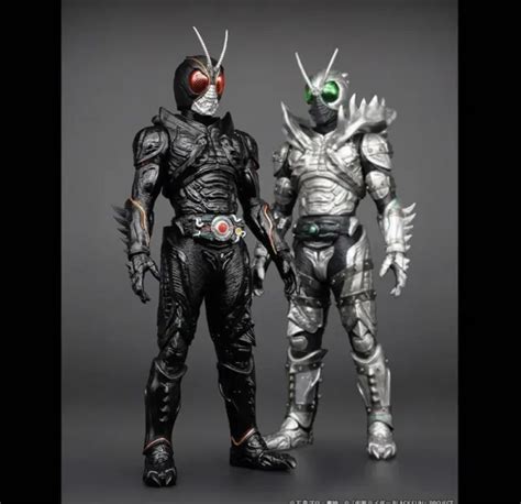 Jumbo Soft Vinyl Figure Kamen Rider Black Sun Showdown Set