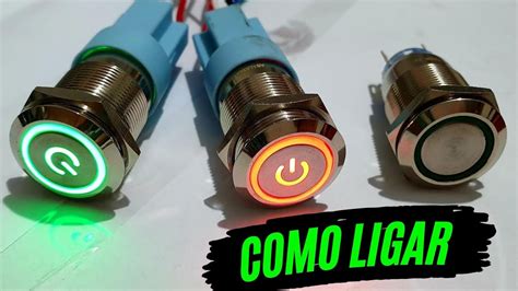 como ligar Botão Liga Desliga Inox tic tac de inox led assista